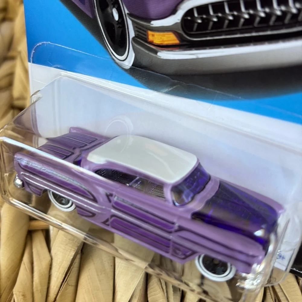 1953 Chevy Custom Treasure Hunt Hot Wheels 1950s 50 Chevrolet Purple Car 2024 🆕